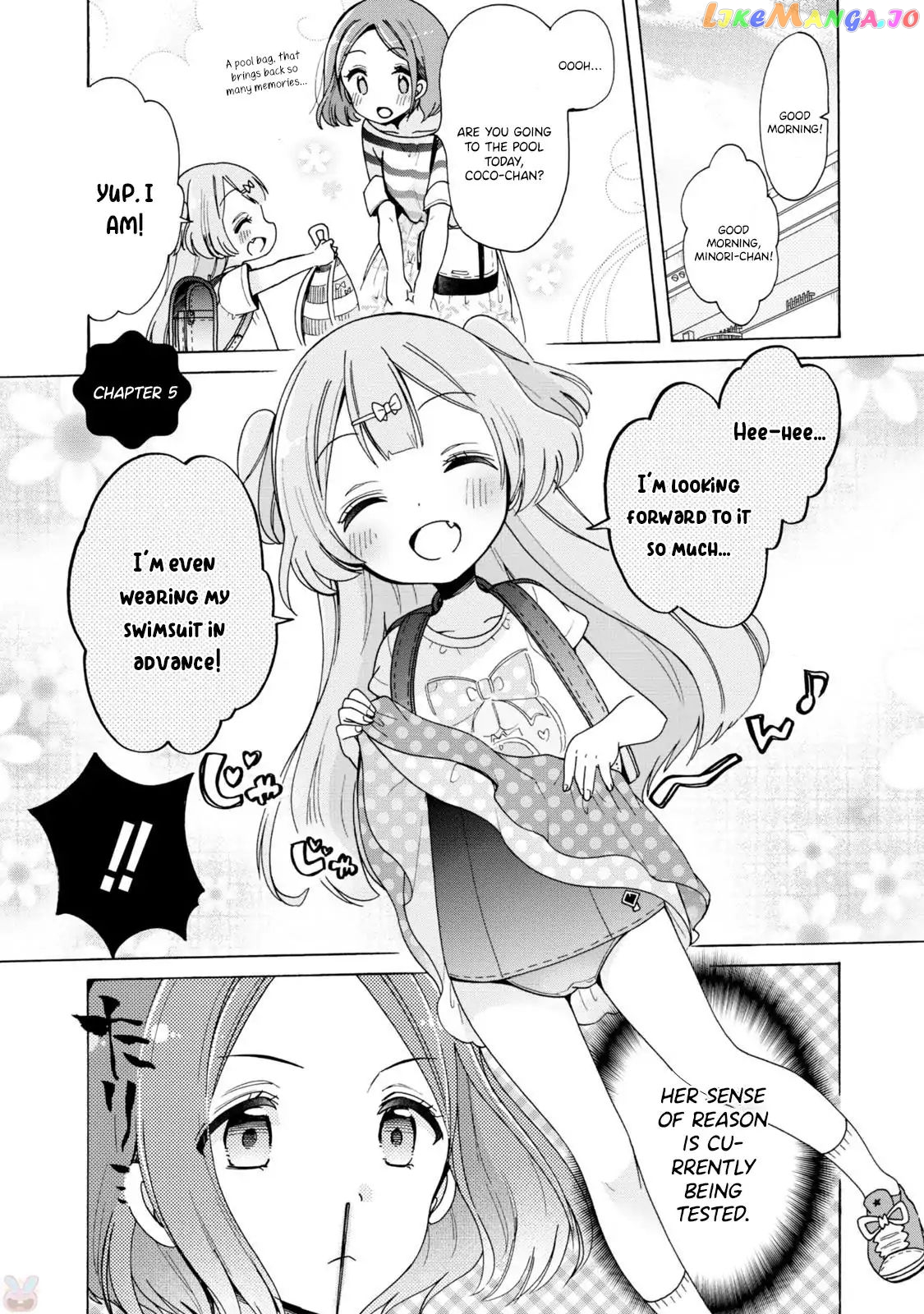 Onee-san wa Joshi Shougakusei ni Kyoumi ga arimasu. chapter 5 - page 1