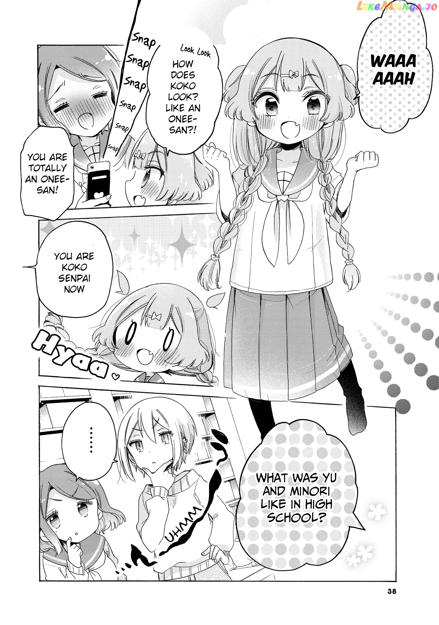 Onee-san wa Joshi Shougakusei ni Kyoumi ga arimasu. chapter 27 - page 9