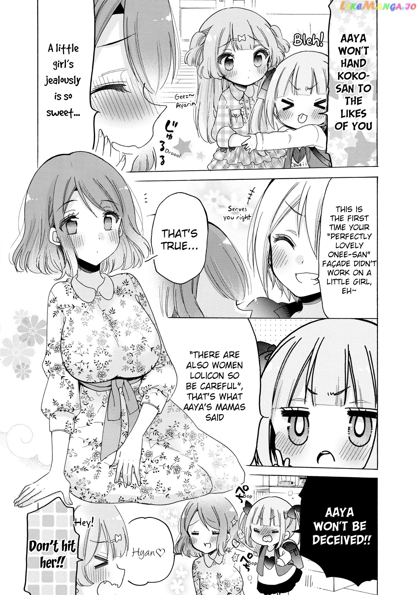 Onee-san wa Joshi Shougakusei ni Kyoumi ga arimasu. chapter 33 - page 17