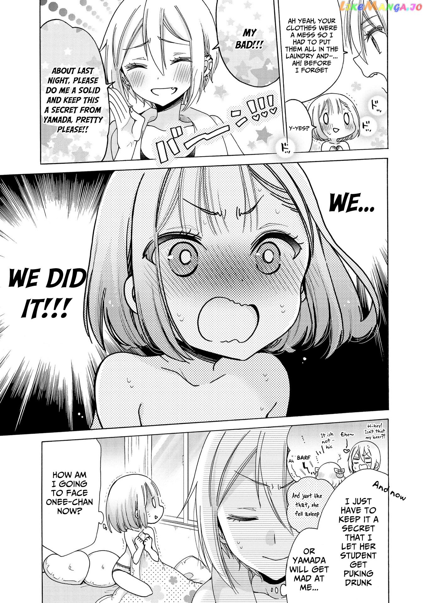 Onee-san wa Joshi Shougakusei ni Kyoumi ga arimasu. chapter 19.4 - page 6