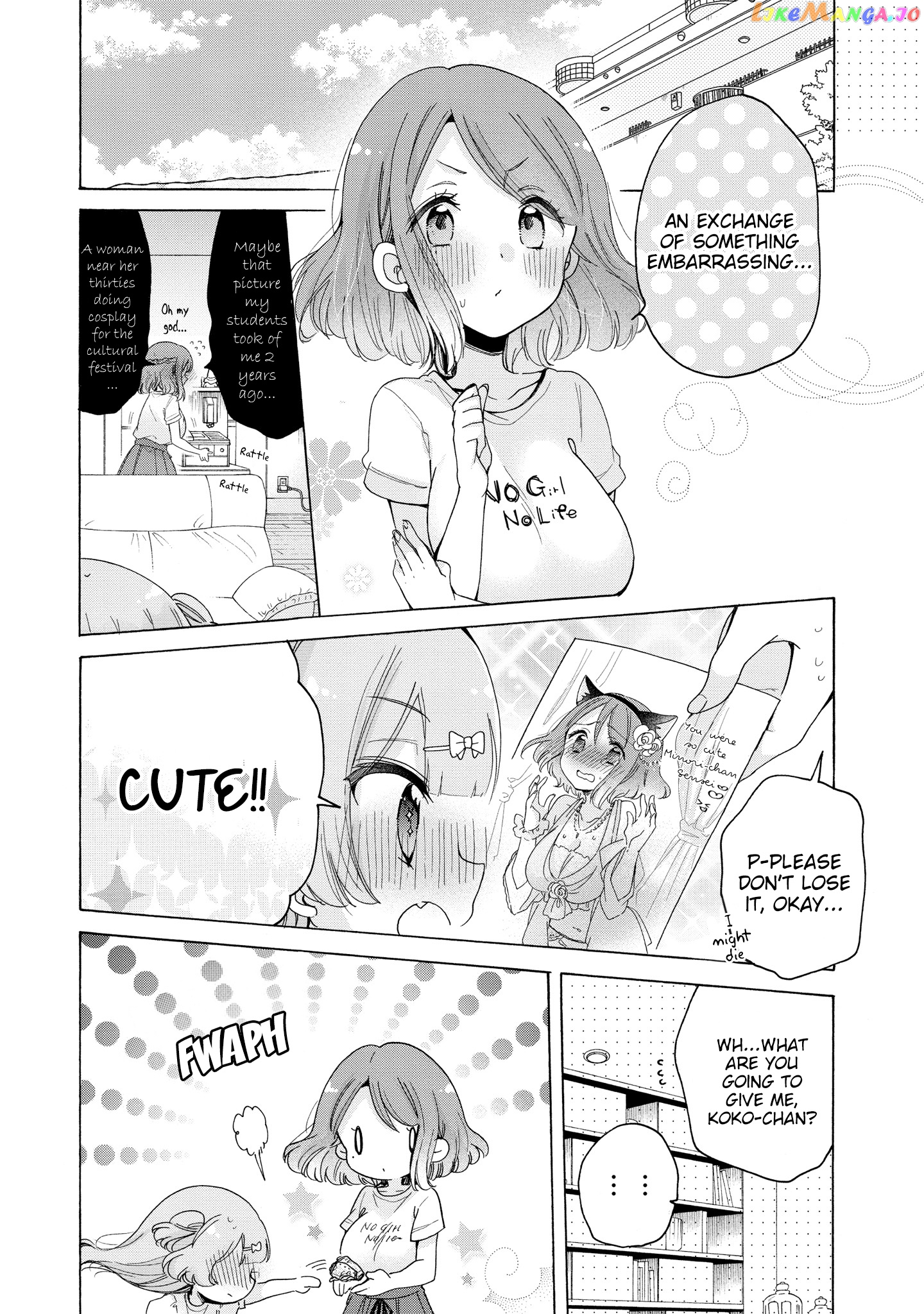 Onee-san wa Joshi Shougakusei ni Kyoumi ga arimasu. chapter 36 - page 7