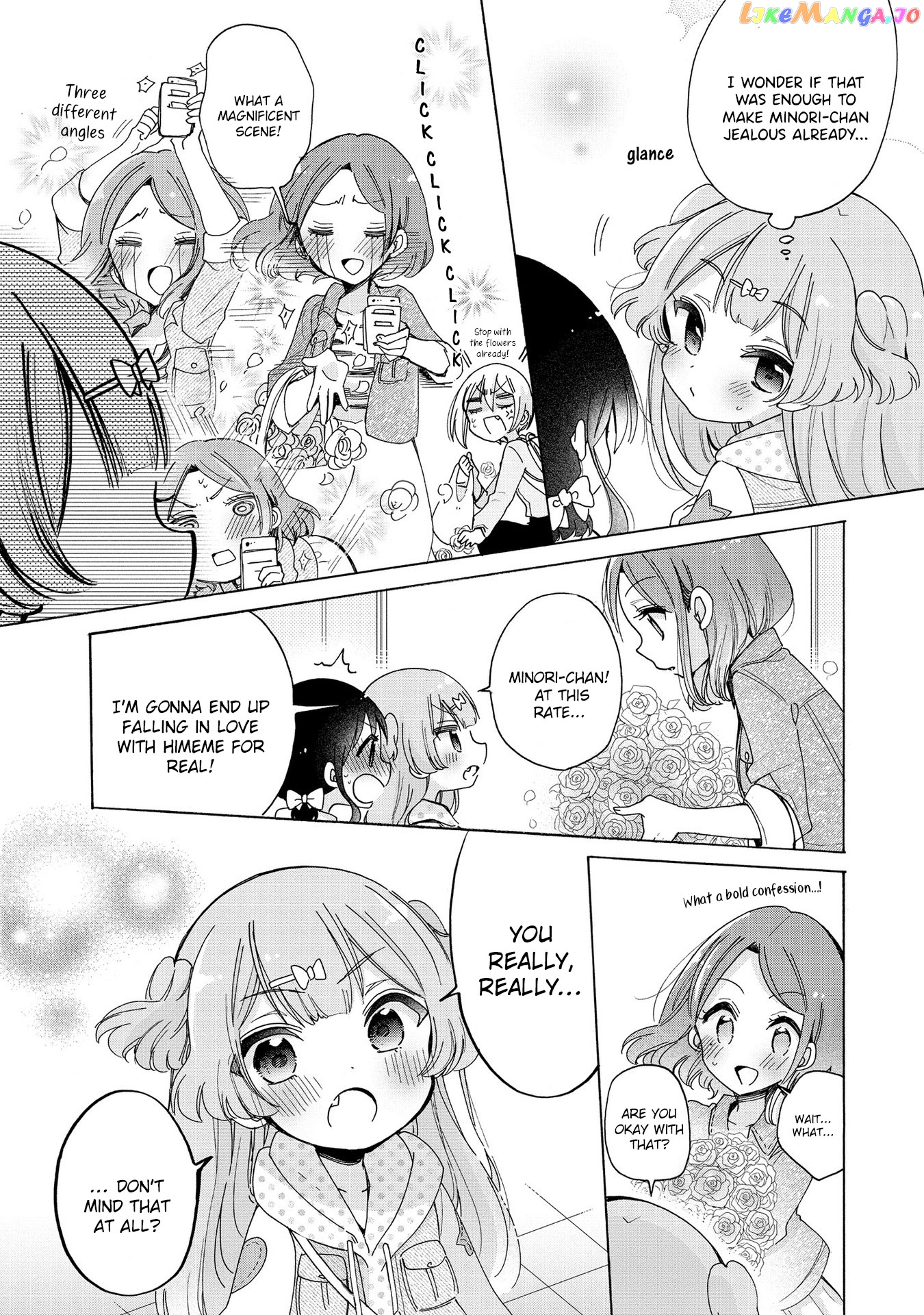 Onee-san wa Joshi Shougakusei ni Kyoumi ga arimasu. chapter 11 - page 12