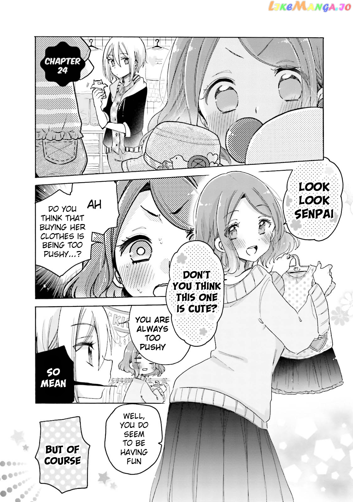 Onee-san wa Joshi Shougakusei ni Kyoumi ga arimasu. chapter 24 - page 2