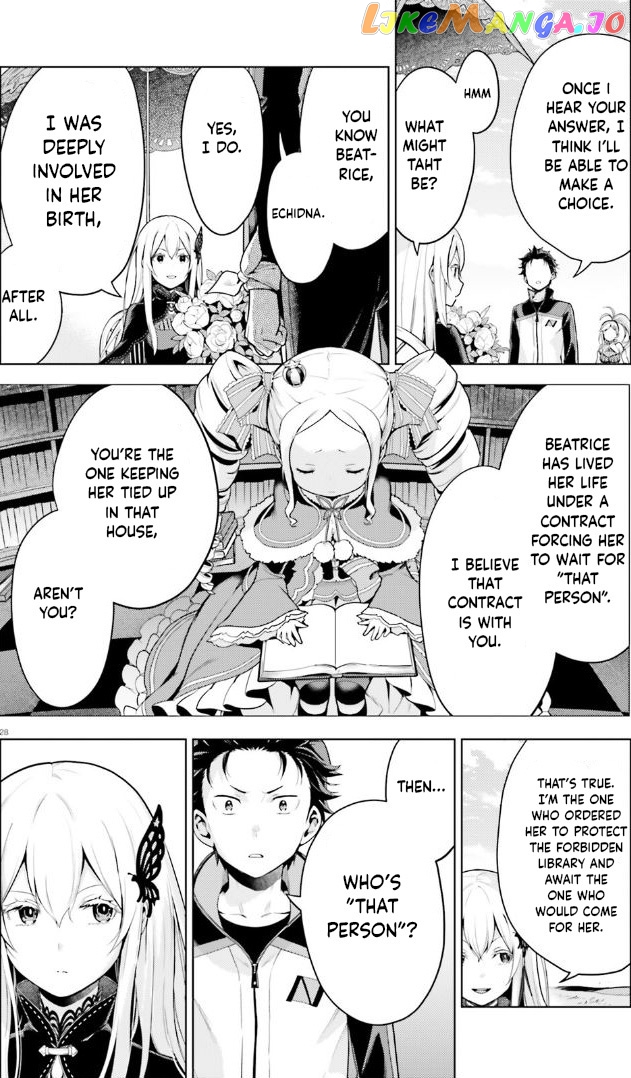 Re:zero Kara Hajimeru Isekai Seikatsu Dai 4-Shou - Seiiki To Gouyoku No Majo chapter 37 - page 26