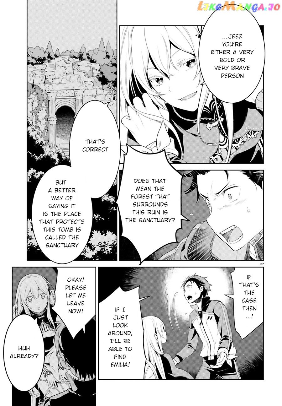 Re:zero Kara Hajimeru Isekai Seikatsu Dai 4-Shou - Seiiki To Gouyoku No Majo chapter 3 - page 36