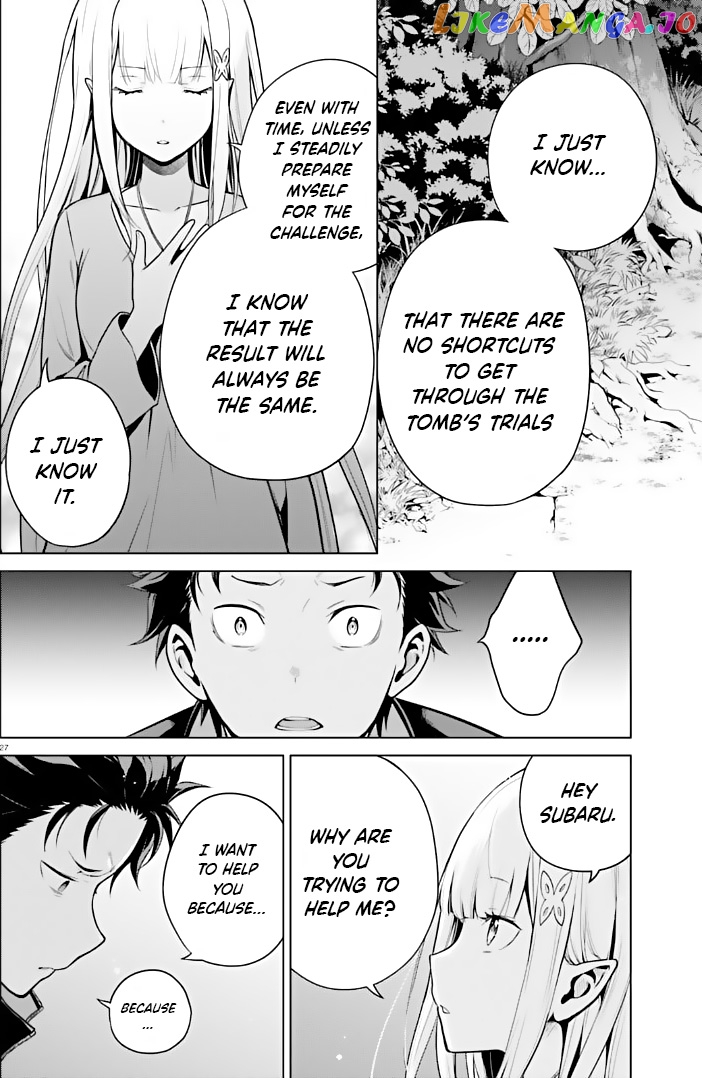 Re:zero Kara Hajimeru Isekai Seikatsu Dai 4-Shou - Seiiki To Gouyoku No Majo chapter 40 - page 27