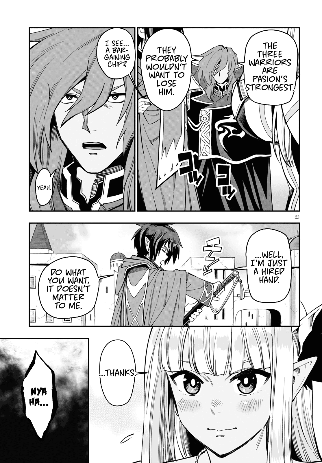 Konjiki no Moji Tsukai - Yuusha Yonin ni Makikomareta Unique Cheat chapter 68 - page 23