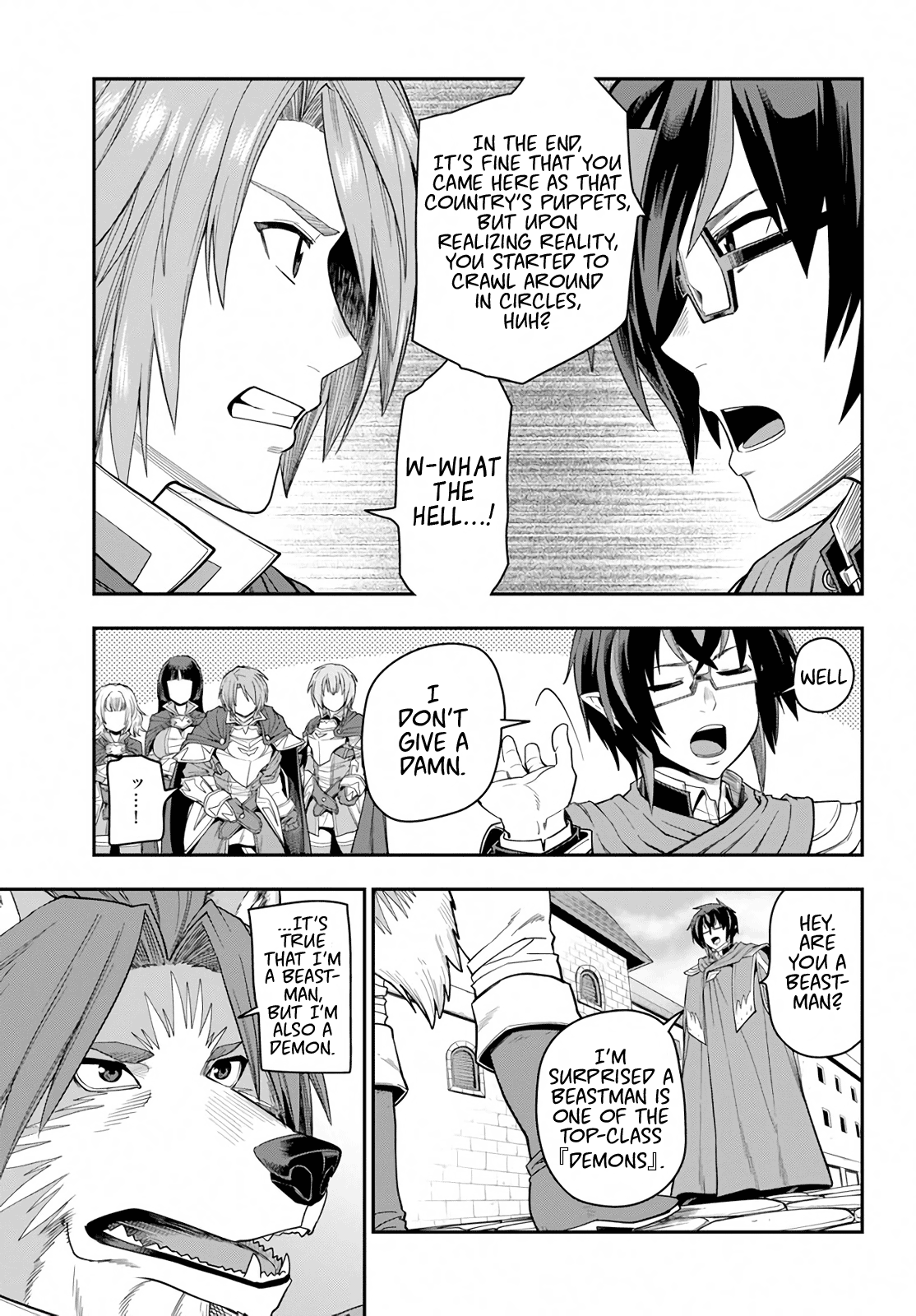 Konjiki no Moji Tsukai - Yuusha Yonin ni Makikomareta Unique Cheat chapter 61 - page 22