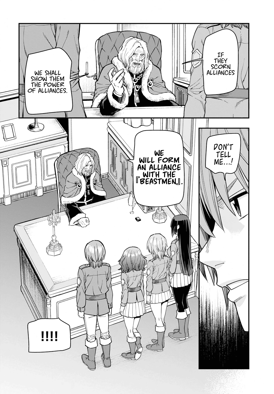 Konjiki no Moji Tsukai - Yuusha Yonin ni Makikomareta Unique Cheat chapter 61 - page 4