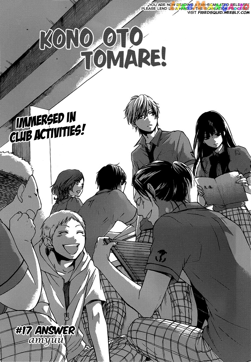 Kono Oto Tomare! Sounds Of Life chapter 17 - page 4