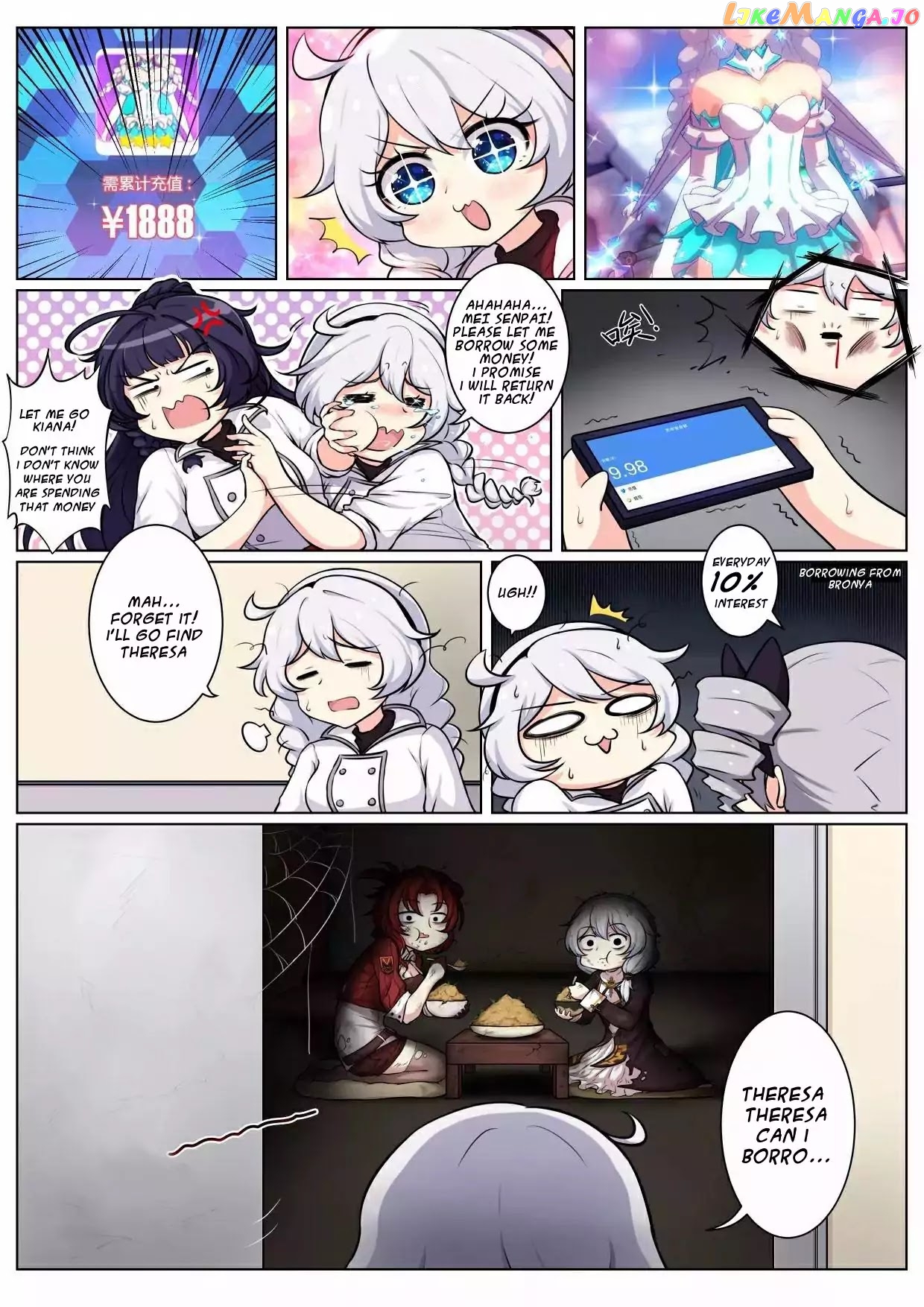 Honkai Impact 3 - When Kiana Play Honkai Impact chapter 2 - page 1