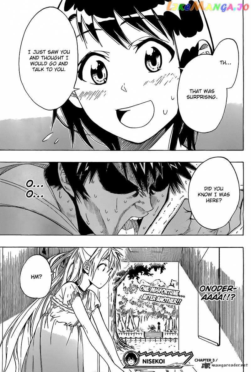 Nisekoi chapter 3 - page 24