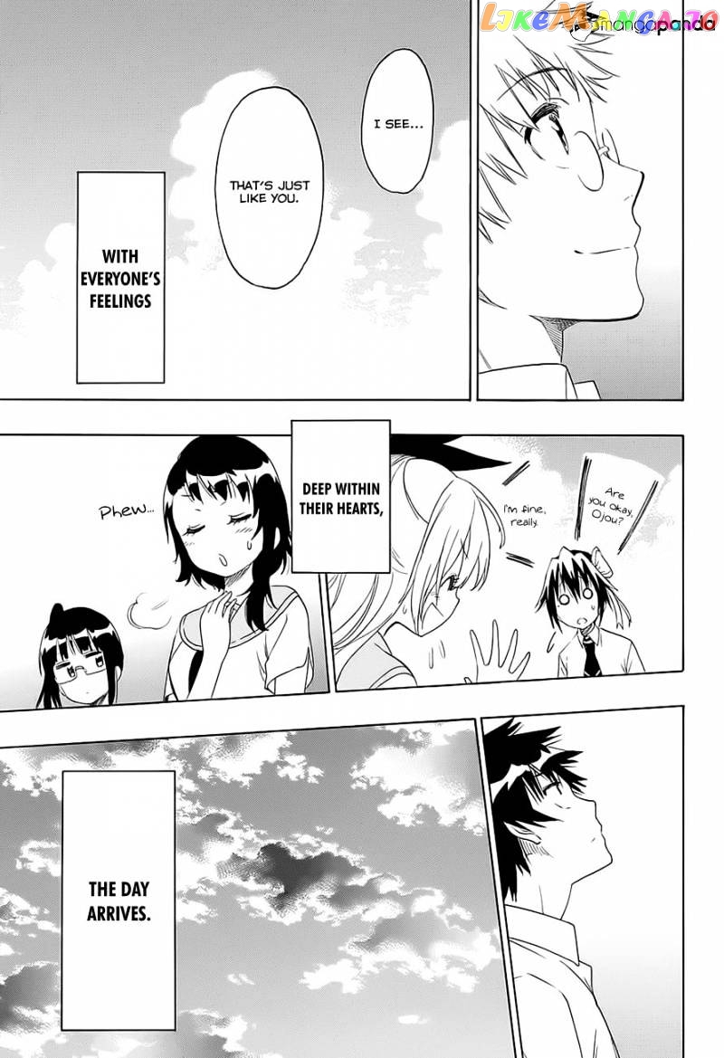 Nisekoi chapter 210 - page 14