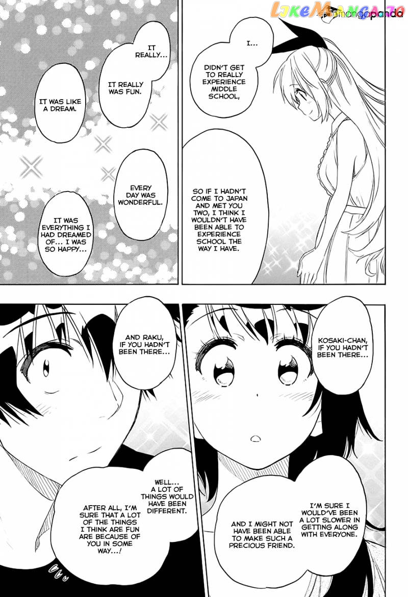 Nisekoi chapter 211 - page 11