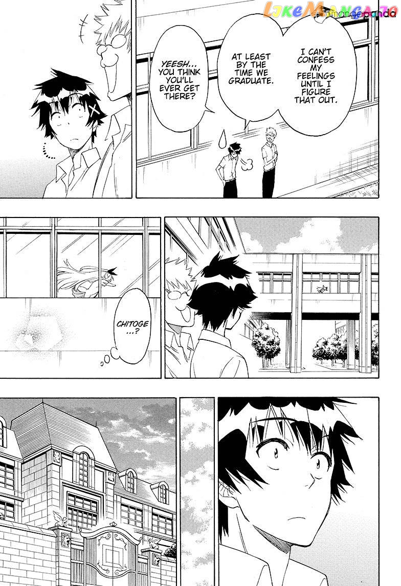 Nisekoi chapter 212 - page 13