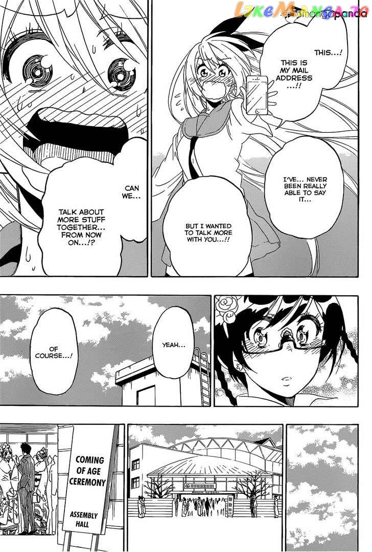 Nisekoi chapter 179 - page 13