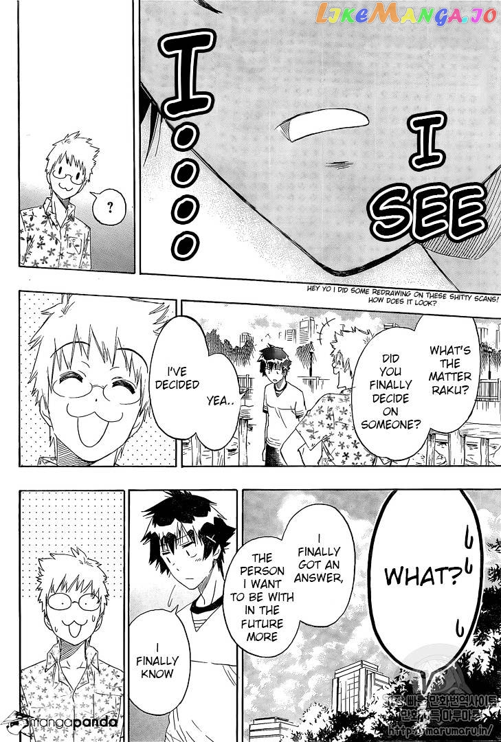 Nisekoi chapter 217 - page 11