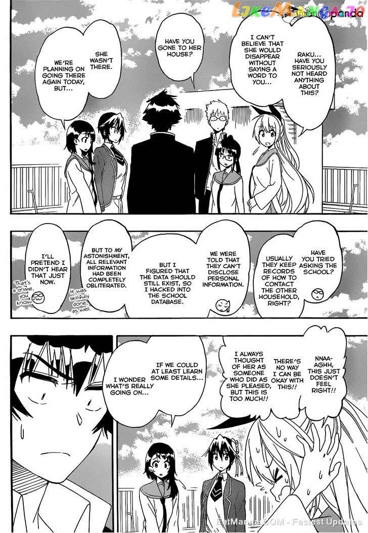 Nisekoi chapter 181 - page 15