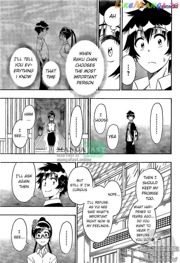 Nisekoi chapter 218 - page 6