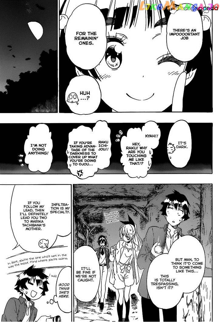 Nisekoi chapter 184 - page 11