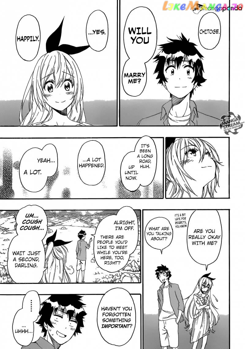 Nisekoi chapter 229 - page 21