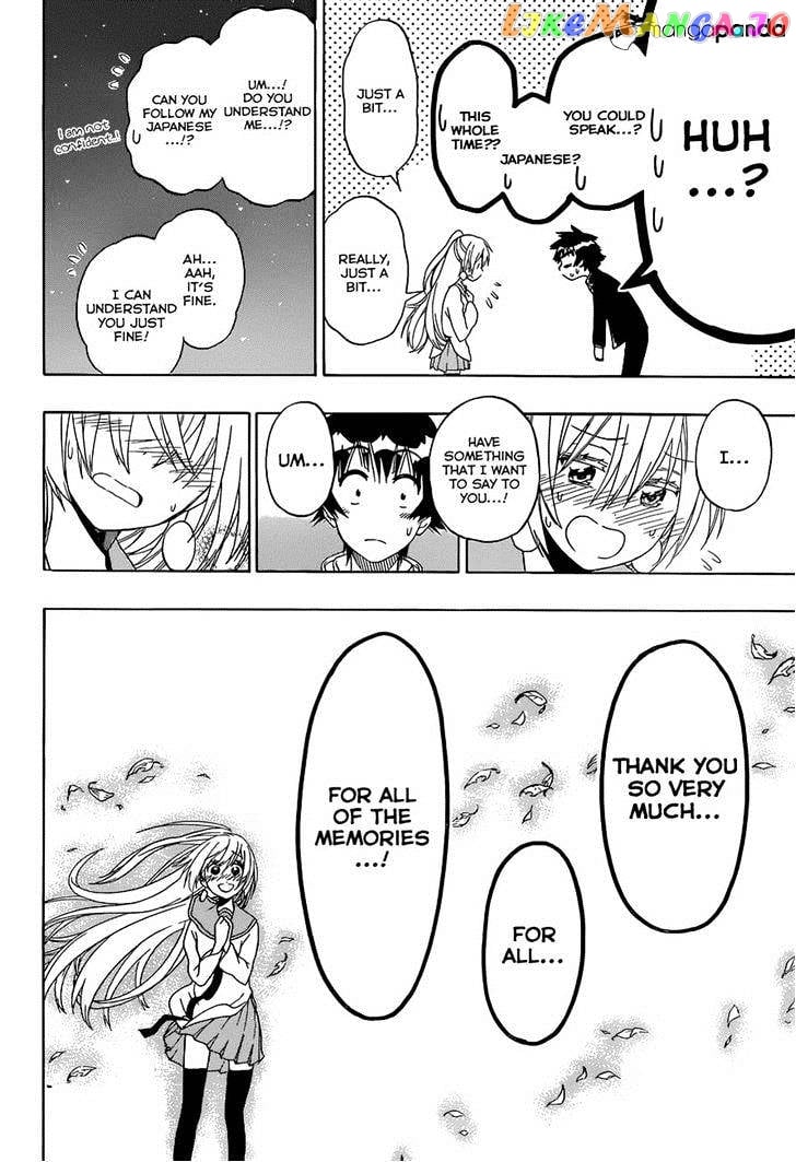 Nisekoi chapter 138 - page 14