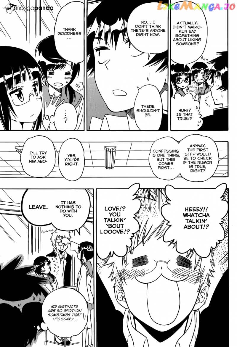 Nisekoi chapter 141 - page 10