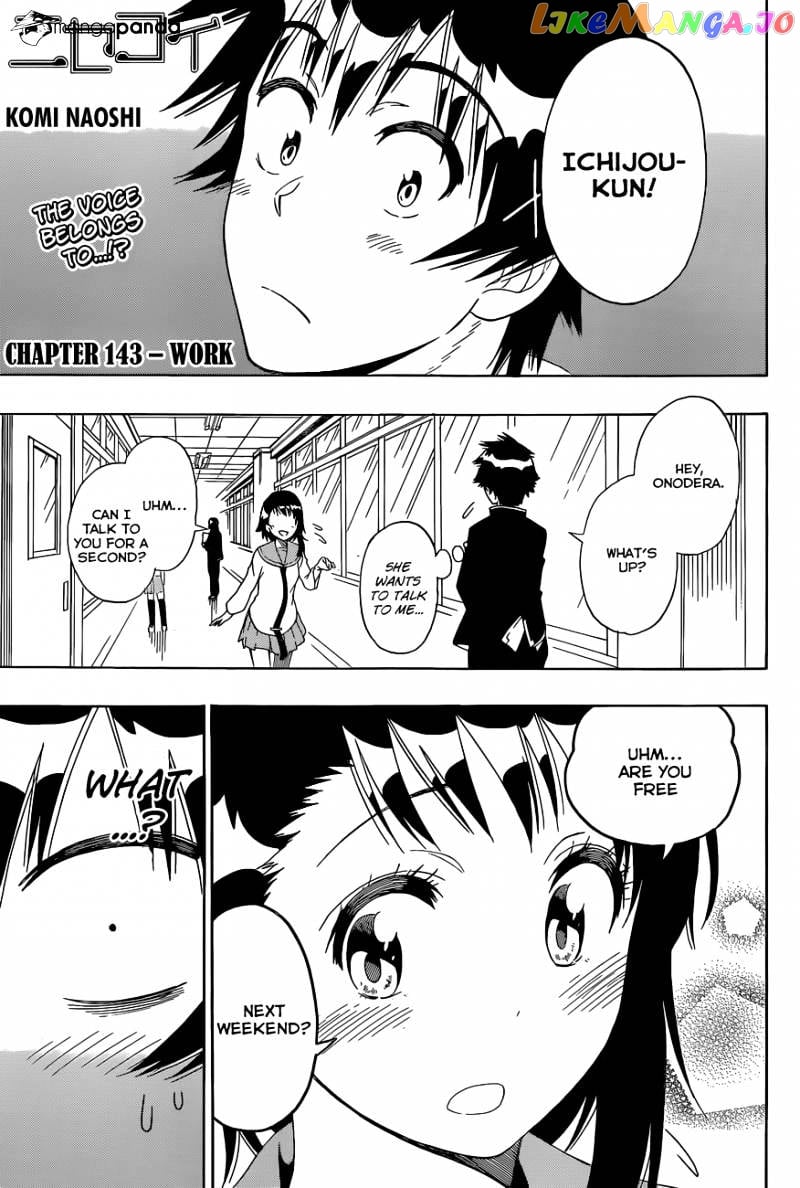 Nisekoi chapter 143 - page 2