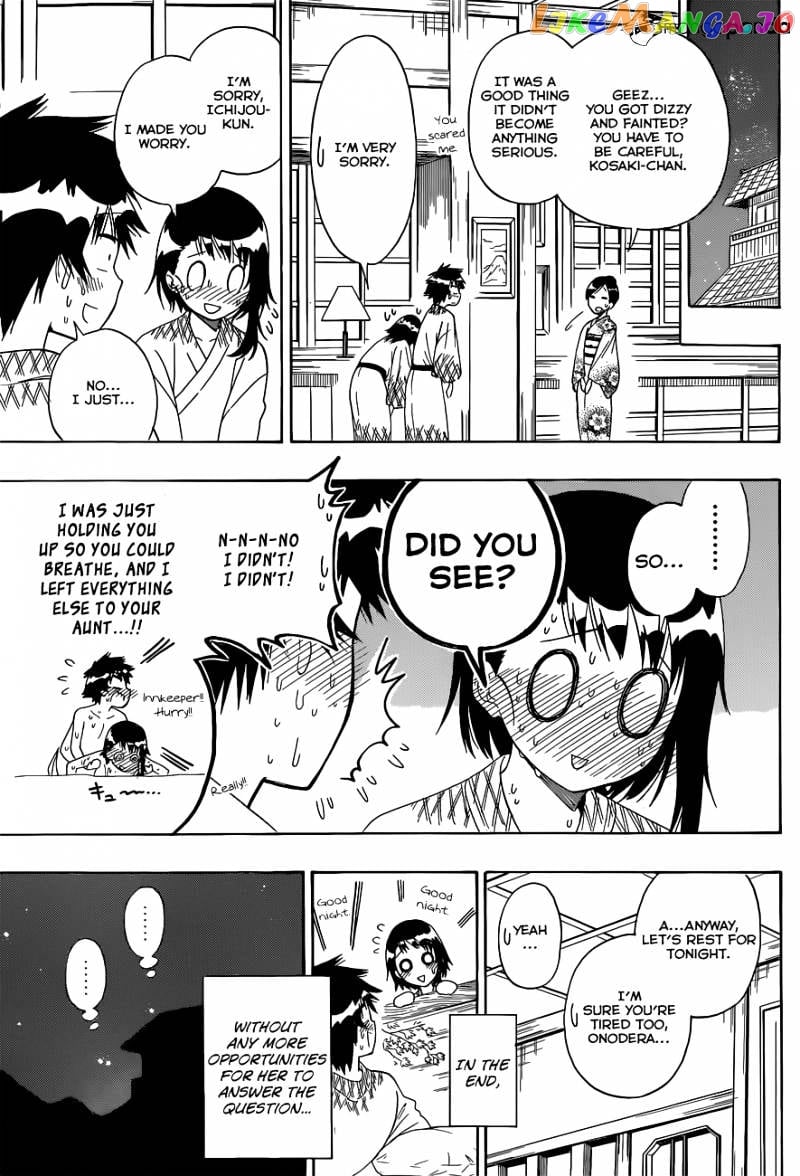 Nisekoi chapter 144 - page 18