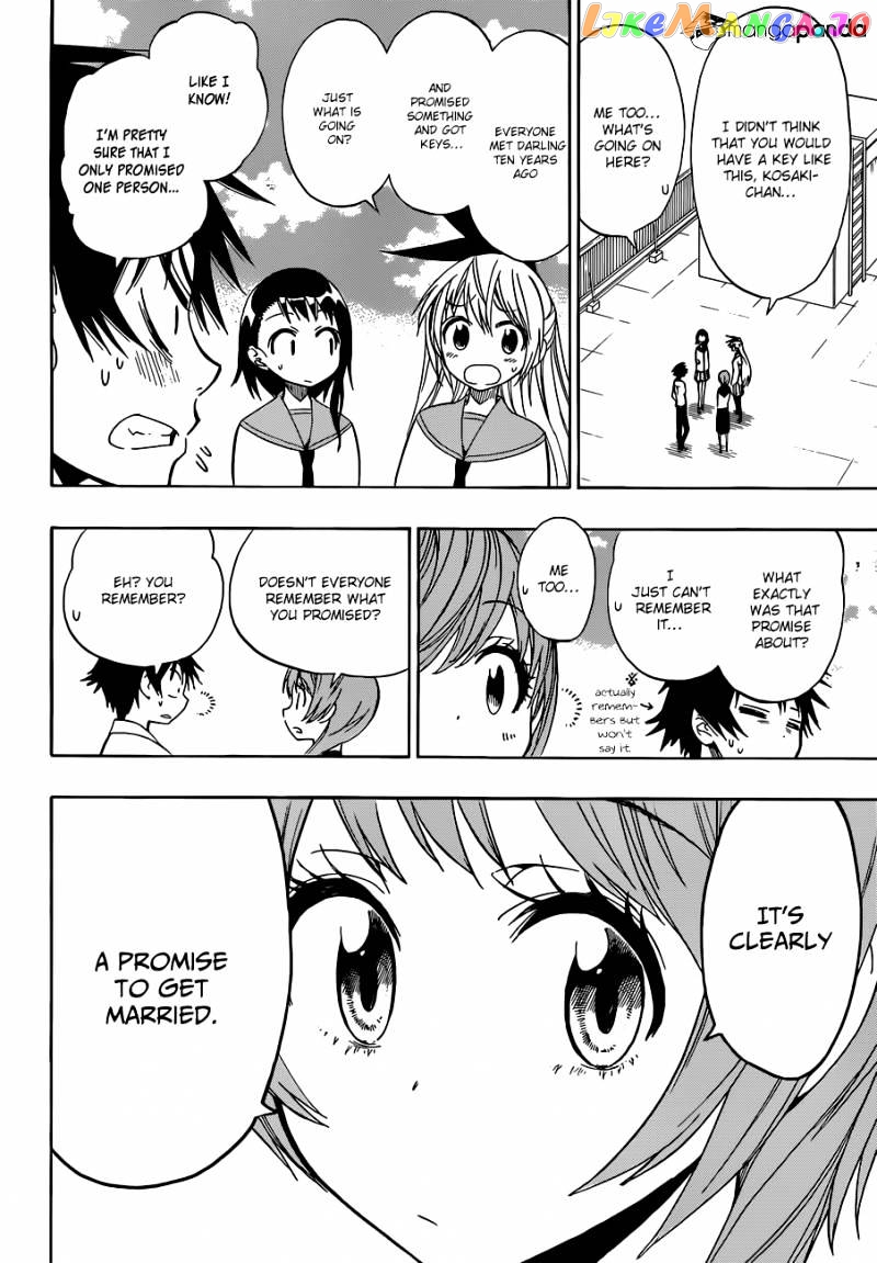 Nisekoi chapter 36 - page 13