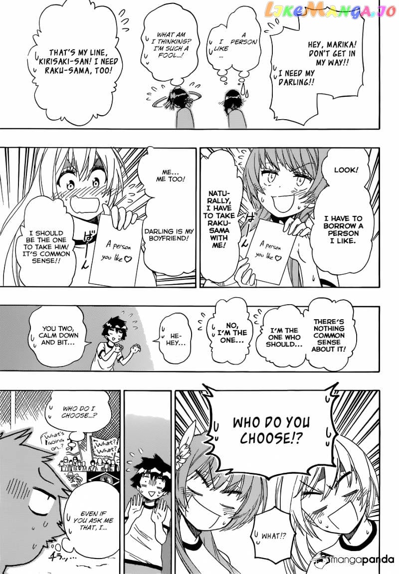 Nisekoi chapter 145 - page 18