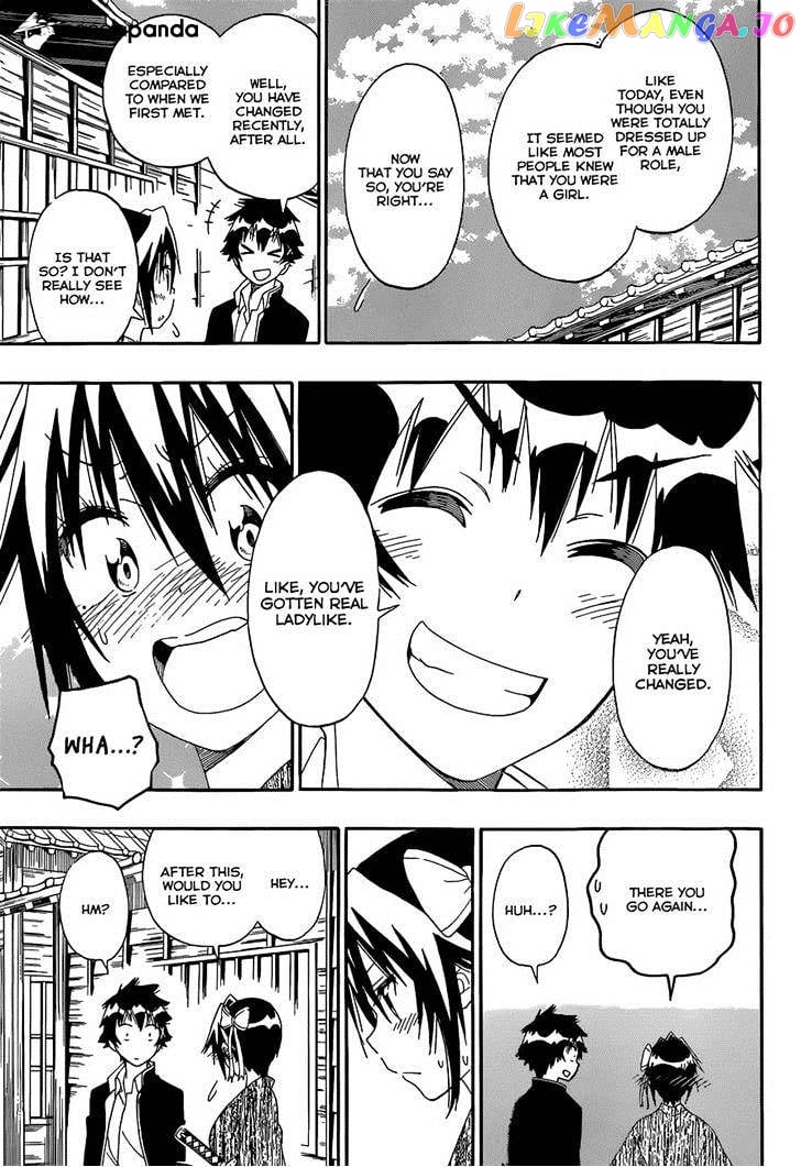 Nisekoi chapter 153 - page 15