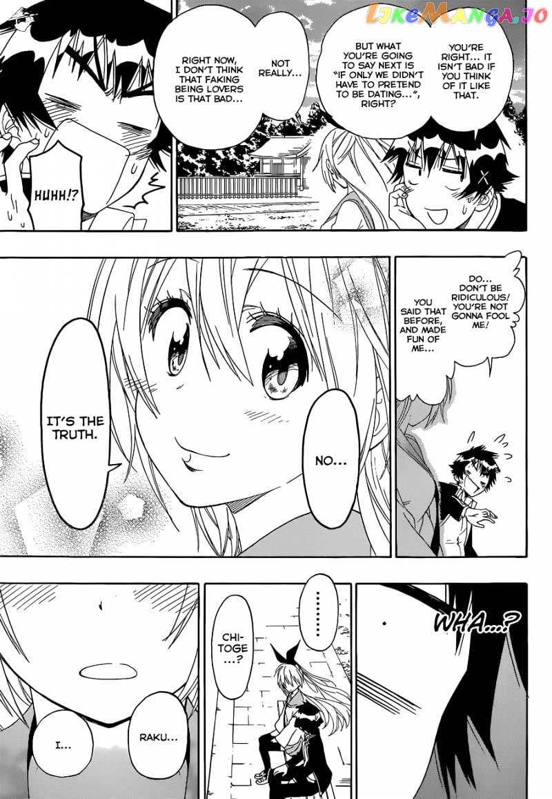 Nisekoi chapter 156 - page 18