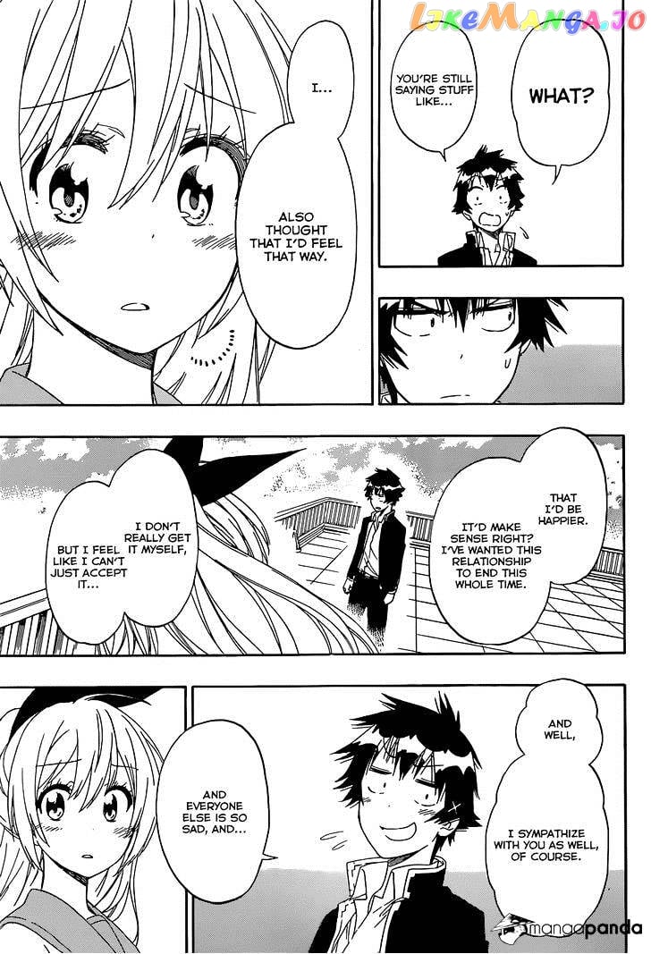 Nisekoi chapter 157 - page 14