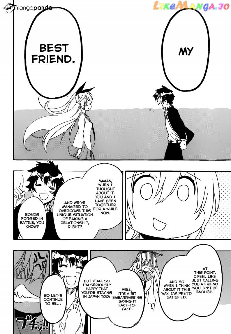 Nisekoi chapter 162 - page 19