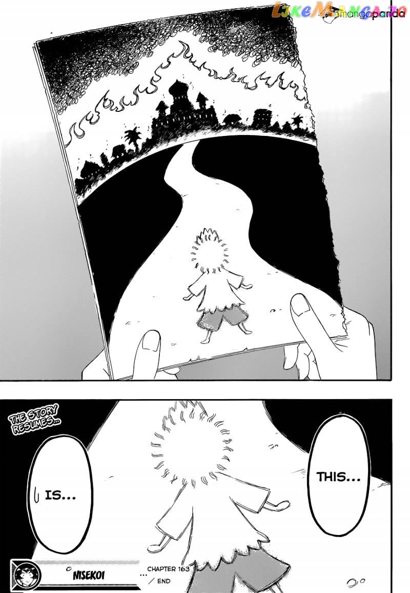 Nisekoi chapter 163 - page 14