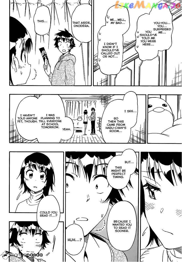 Nisekoi chapter 164 - page 14