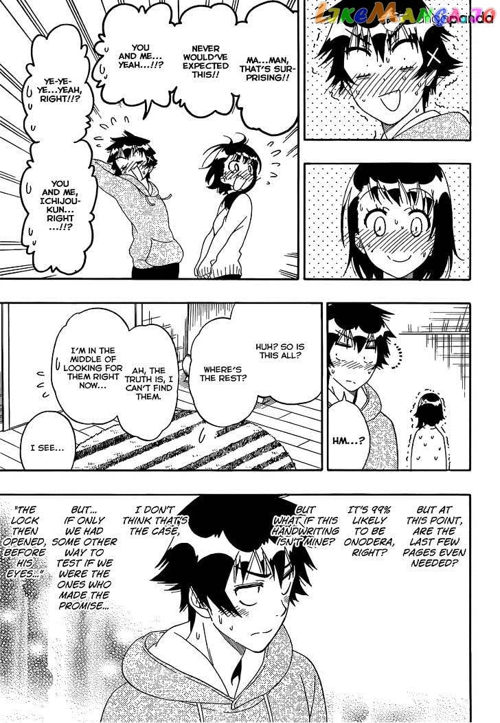 Nisekoi chapter 164 - page 19