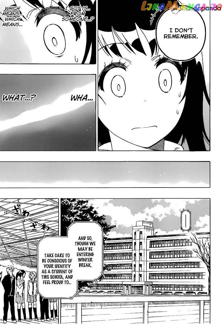 Nisekoi chapter 168 - page 16