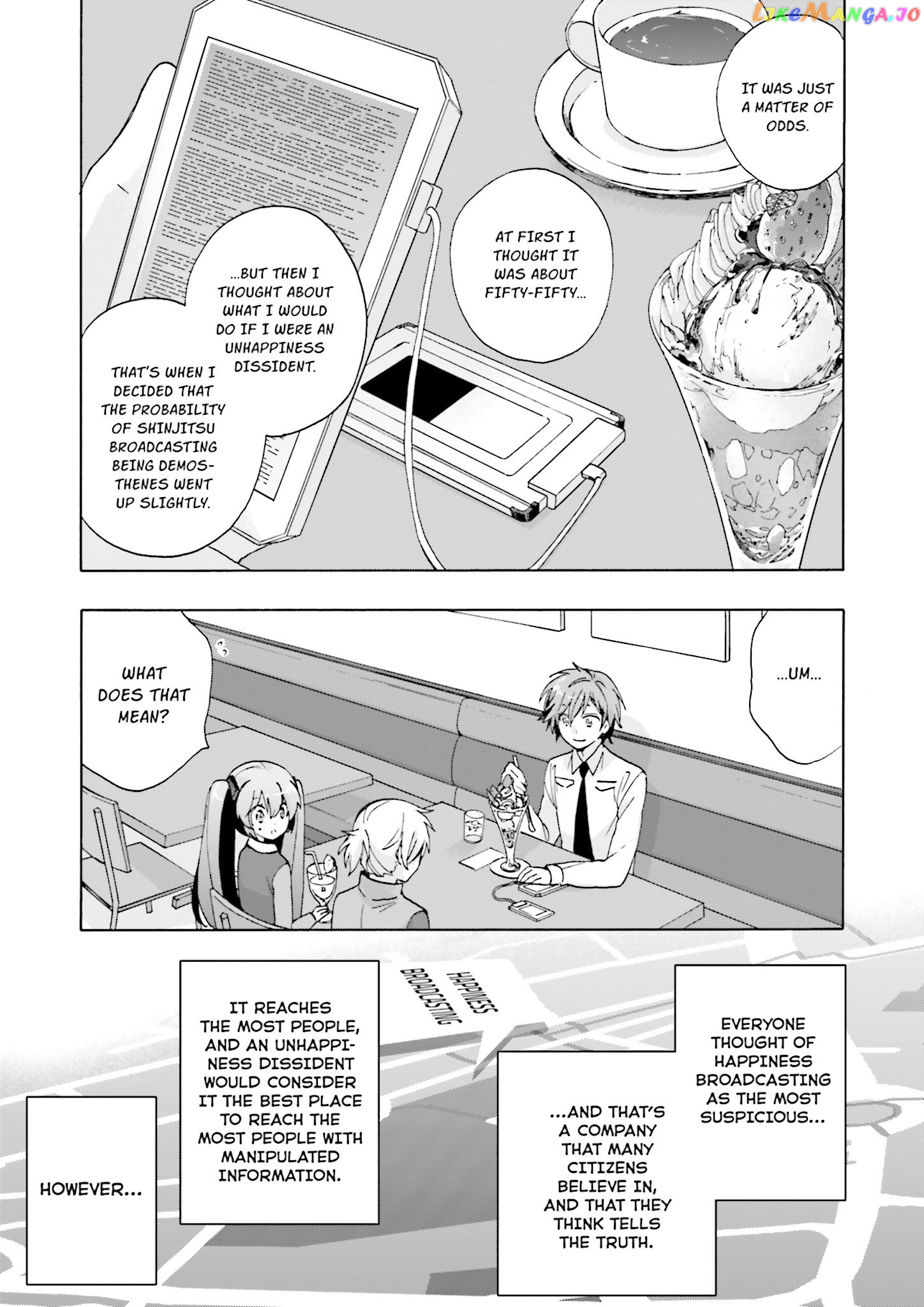 This is the Happiness and Peace of Mind Committee. chapter 7 - page 19