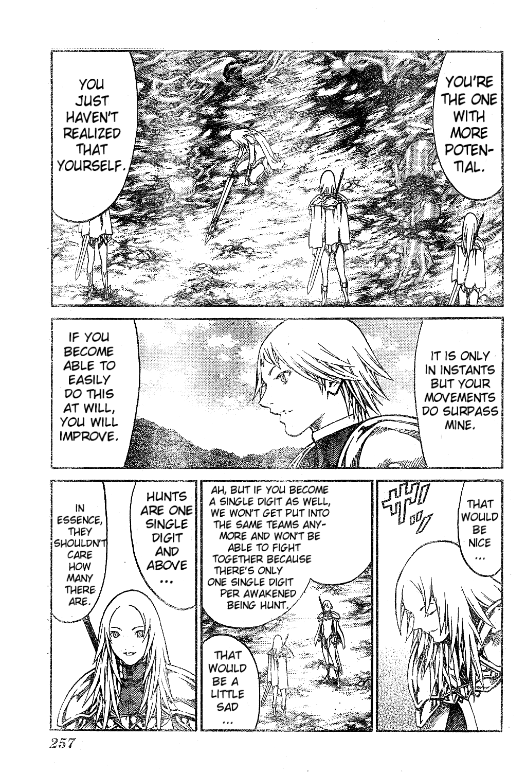 Claymore chapter 73.6 - page 4