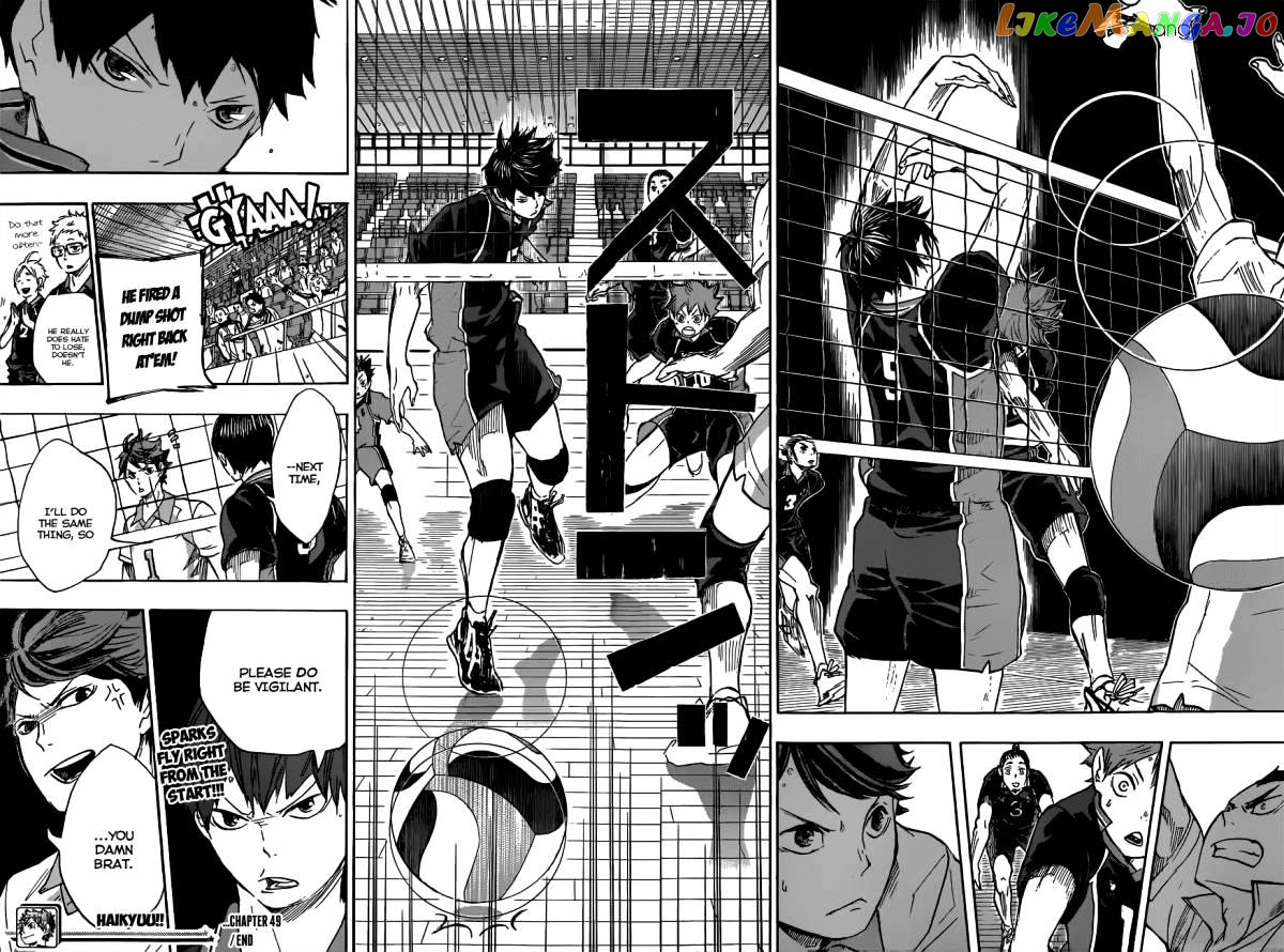 Haikyuu!! chapter 49 - page 21