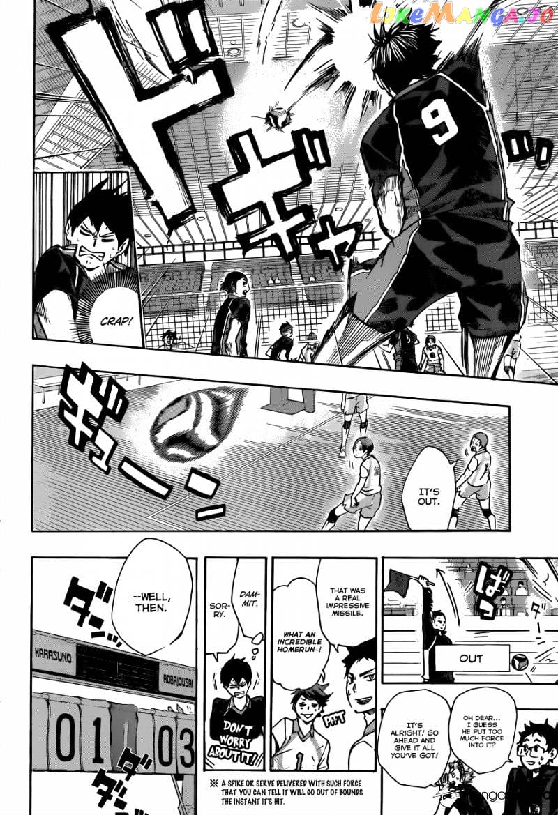 Haikyuu!! chapter 50 - page 6