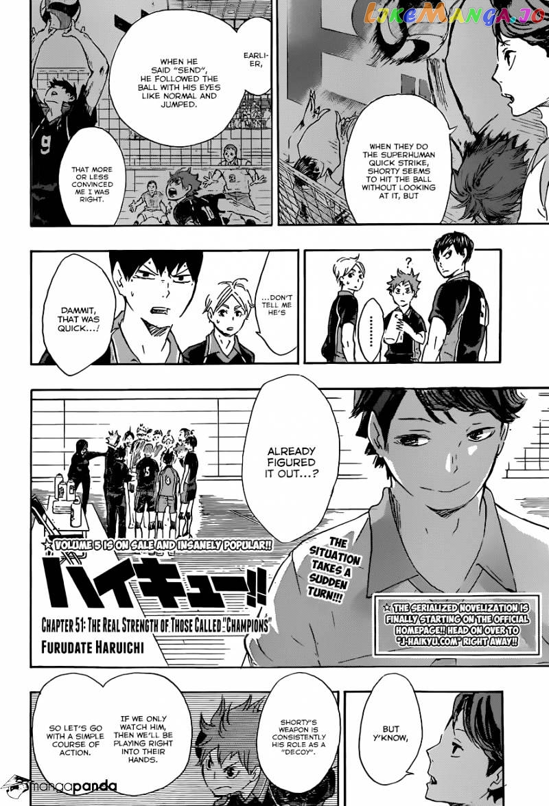 Haikyuu!! chapter 51 - page 4