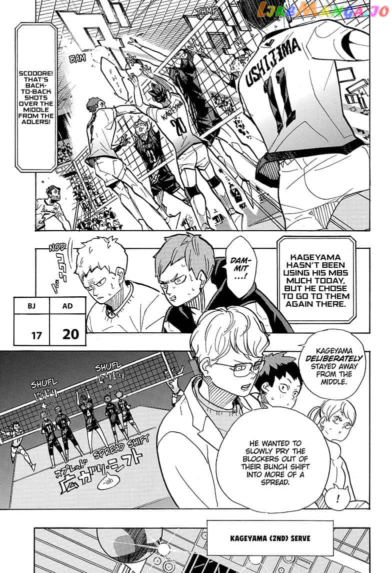 Haikyuu!! chapter 389 - page 10