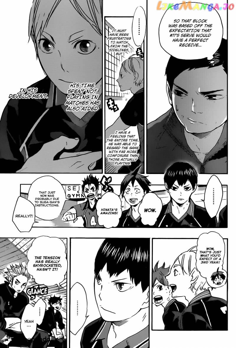 Haikyuu!! chapter 54 - page 14