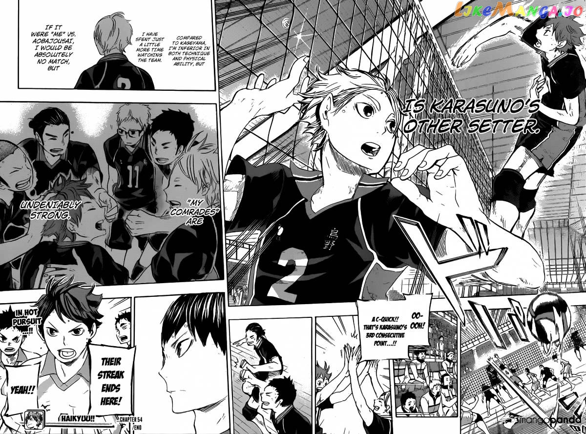 Haikyuu!! chapter 54 - page 19