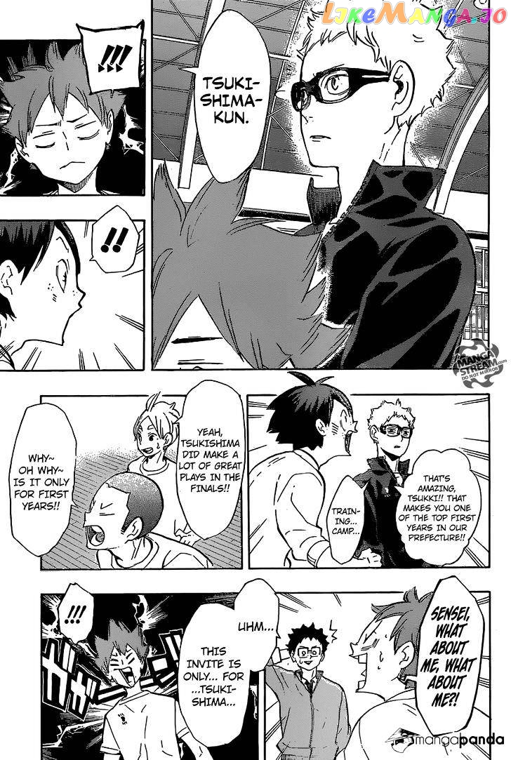 Haikyuu!! chapter 208 - page 8