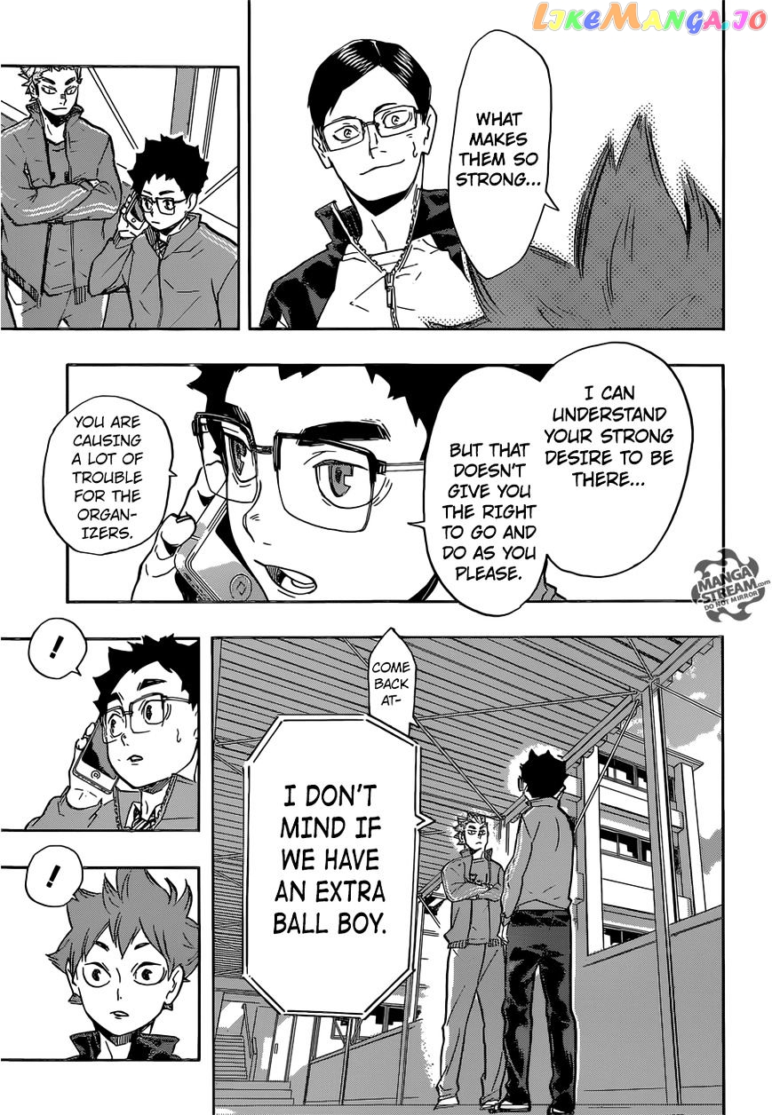 Haikyuu!! chapter 209 - page 11