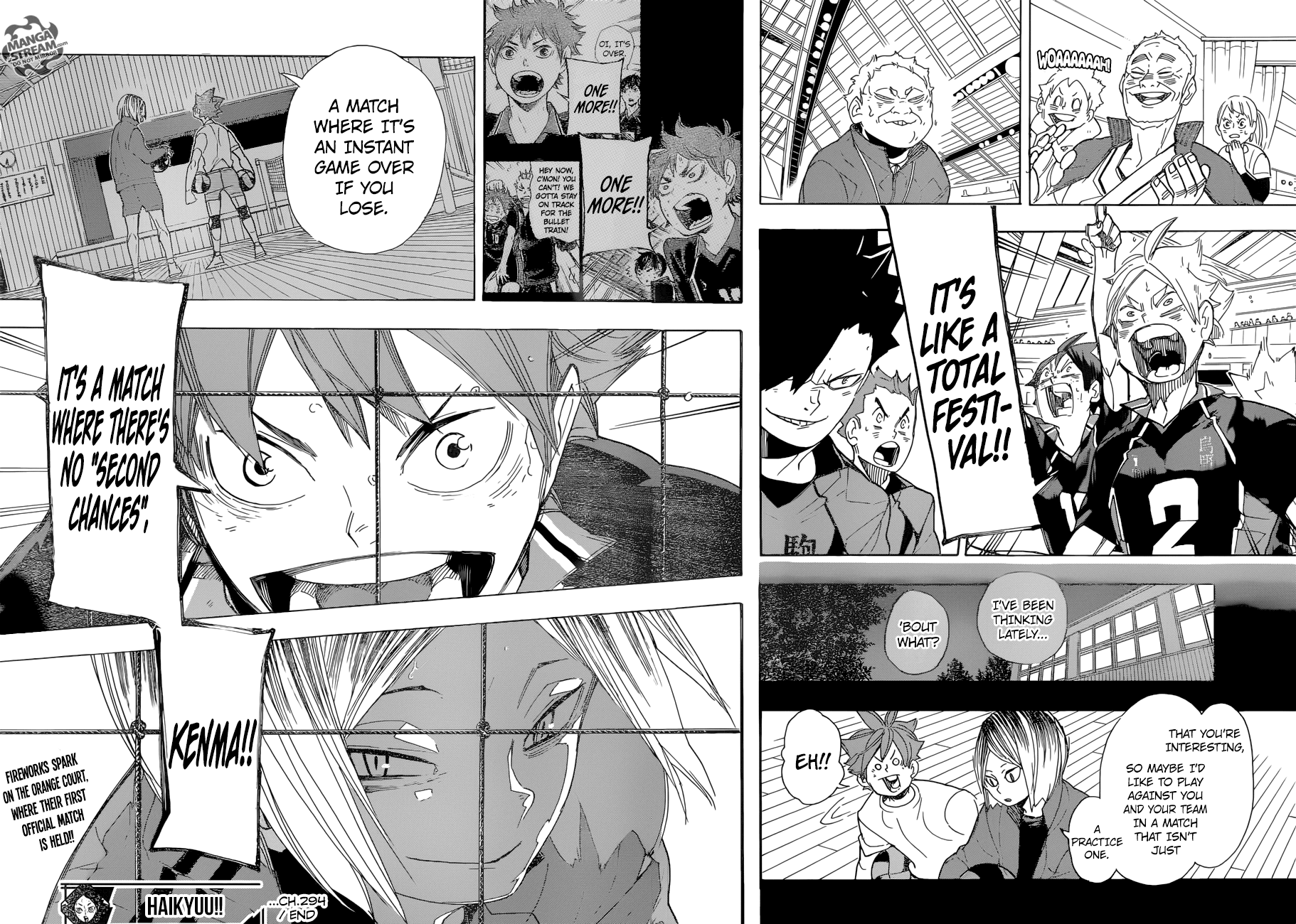 Haikyuu!! chapter 294 - page 16